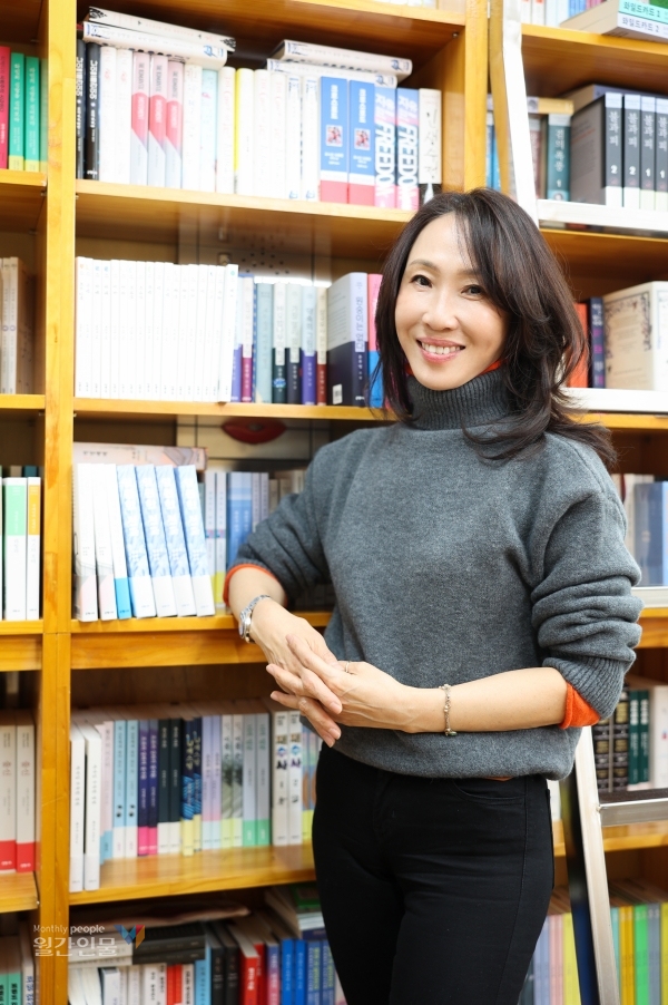 정유정 작가 ⓒ박성래 기자 / 사진 박성래 기자