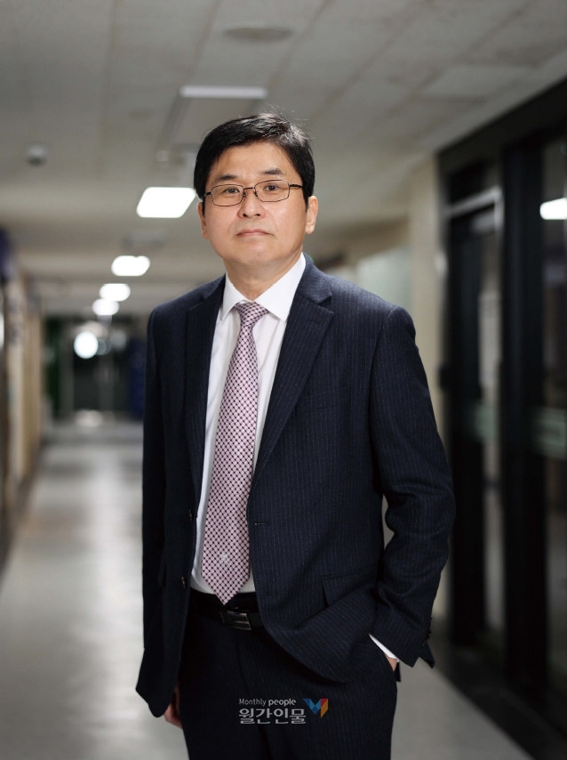 강현 단국대학교 임상병리학과 교수/해양바이오·식의약융합기술연구소장 Ⓒ김윤혜 기자 / 사진 박성래 기자