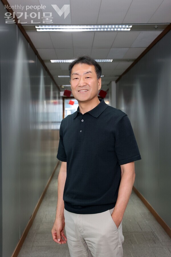 니어솔루션㈜ 정영교 대표 ⓒ박소연 기자 / 사진 박성래 기자