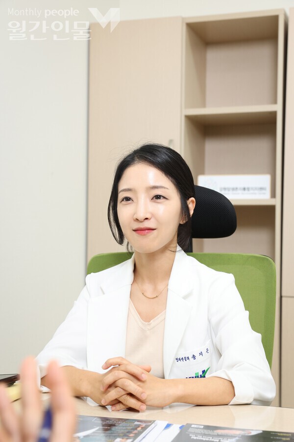 송지은 강원대학교병원 안과 교수 ©박금현 기자 / 사진 박성래 기자
