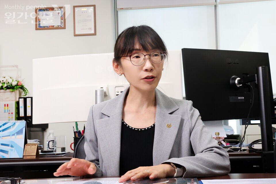 김소희 디지스트(DGIST) 로봇 및 기계전자공학과 교수 ©박금현 기자 / 사진 박성래 기자