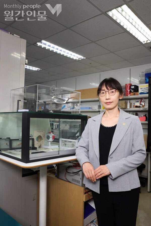 김소희 디지스트(DGIST) 로봇 및 기계전자공학과 교수 ©박금현 기자 / 사진 박성래 기자