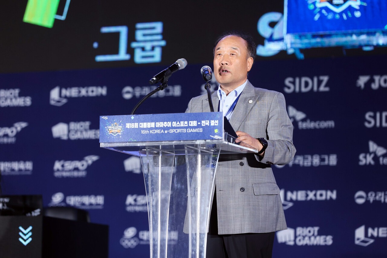 김영만 한국e스포츠협회장 [사진=한국e스포츠협회]