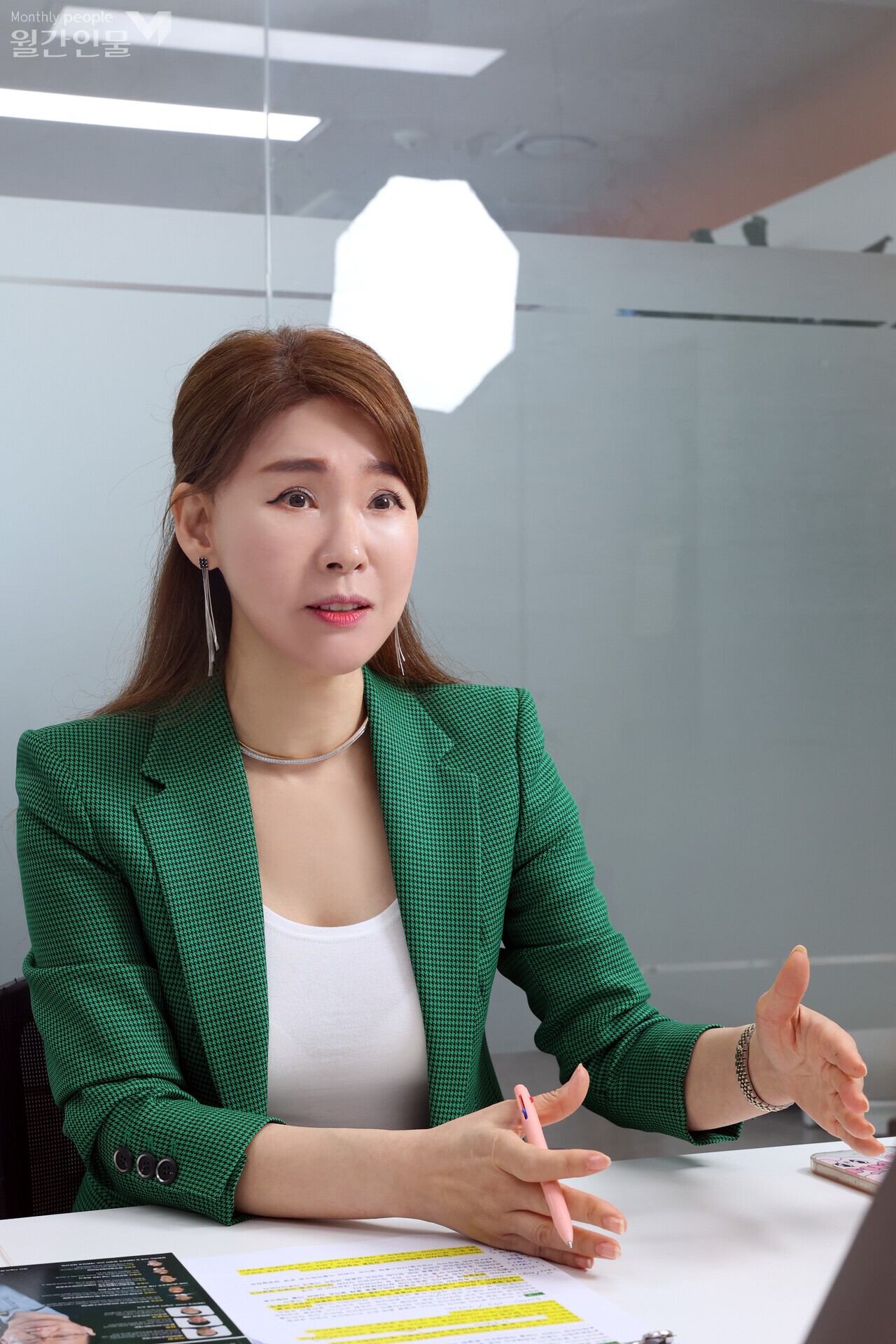 ㈜케이비젼 김현경 대표 Ⓒ 박소연 기자 / 사진 박성래 기자