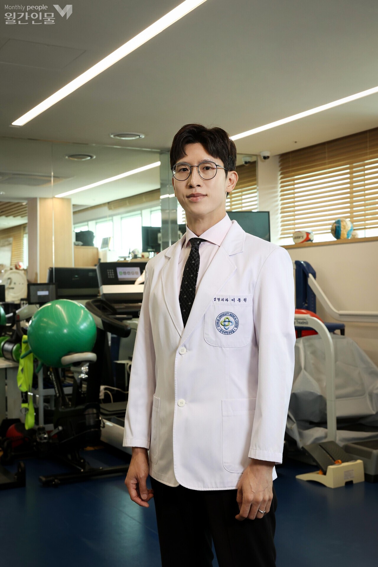 ﻿이동원 건국대학교병원 스포츠 수술·통증 클리닉장·정형외과 교수 ©박금현 기자 / 사진 박성래 기자
