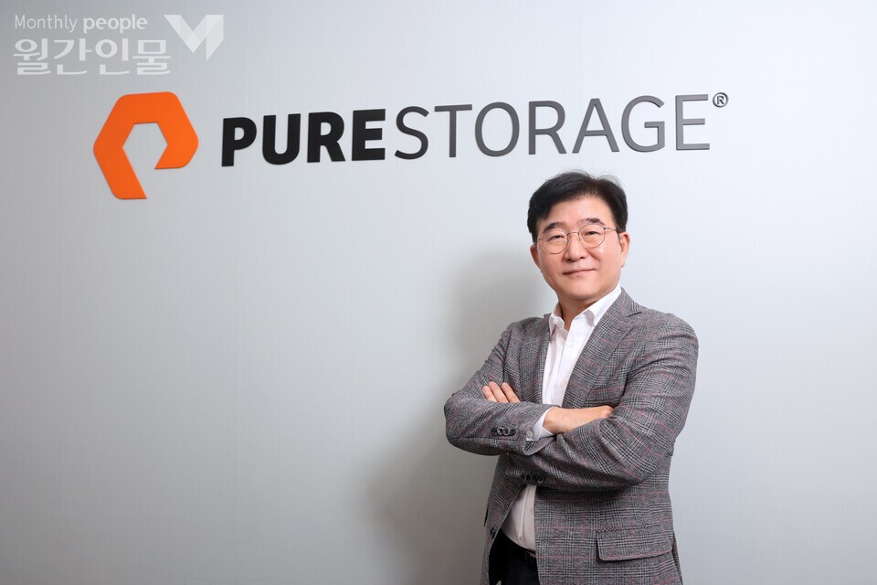 퓨어스토리지코리아 전인호 지사장 Ⓒ 박소연 기자 / 사진 박성래 기자